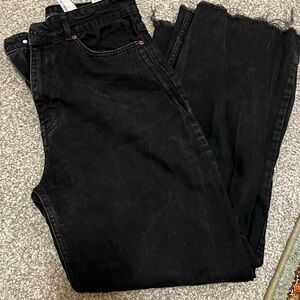 Black Wide Leg Zara Jeans